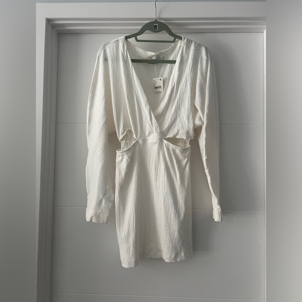 NWTS free people beach white dress